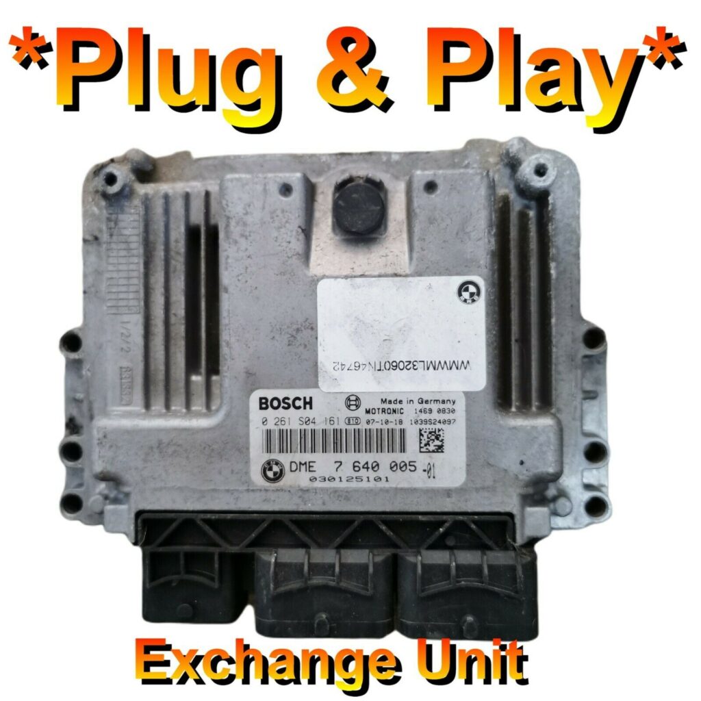 Mini Cooper Ecu Bosch S Dme Plug Play Exchange Unit