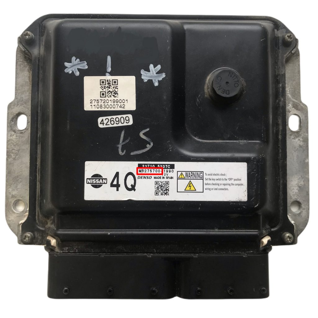 Nissan Denso ECU MB275700 Xxxx Programming Service Buy Now