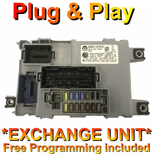 Fiat 500 Body Control Module Delphi 00521121810 | *Plug & Play* Exchange unit (Free Programming BY POST)