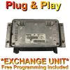 Citroen Peugeot ECU Bosch 0261206214 | 9632693880 | MP7.2 03 | *Plug & Play* Exchange unit (Free Programming BY POST)