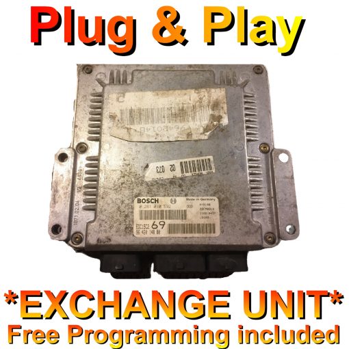 Citroen Xsara Picasso 2.0 HDi ECU Bosch 0281011518 | 9658373180 / 20 | EDC15C2 | *Plug & Play* Exchange unit (Free Programming BY POST)