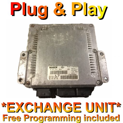 Citroen Xsara Picasso 2.0 HDi ECU Bosch 0281011084 | 9647693180 / 67 | EDC15C2 | *Plug & Play* Exchange unit (Free Programming BY POST)