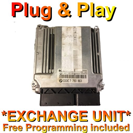 BMW ECU Bosch 0281011122 | DDE7793863 | *Plug & Play* Exchange unit (Free Programming BY POST)