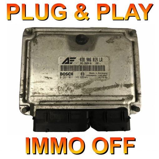 Ford Galaxy 1.9 tdi Diesel (AUY) ECU Bosch 0281011143 | 038906019LR | 3M21-12A650-GA | EDC15P | *Plug & Play* Immo off 'Free running'