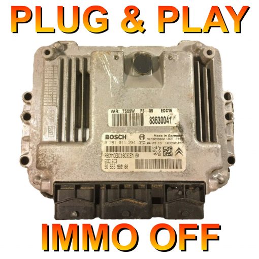 Fiat Punto Diesel ECU Bosch 0281012303 | 55206219 / 199 | *Plug & Play* Exchange unit (Free Programming BY POST)