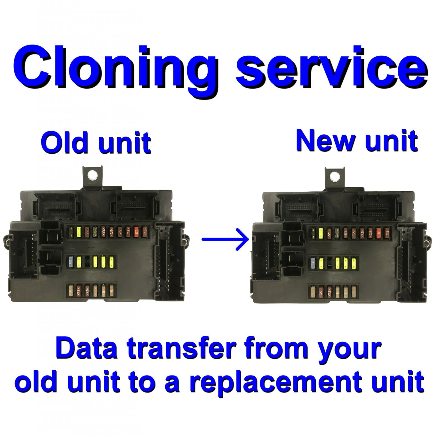 Body Control Module ECU's and components