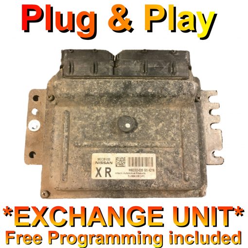 Nissan Micra K12 1.2 ECU Hitachi MEC32-020 | XR | *Plug & Play* Exchange unit (Free Programming BY POST)