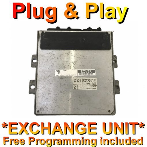 MG ZR  ROVER 45 1.4 etc ECU Motorola NNN100743 | A0047-YM | *Plug & Play* Exchange unit (Free Programming BY POST)