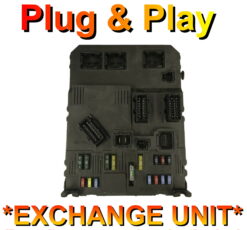 Peugeot 407 BSI Siemens 9655221080 | S120104700I | BSI-S02 | PLUG+PLAY – Exchange unit (FREE PROGRAMMING BY POST!)