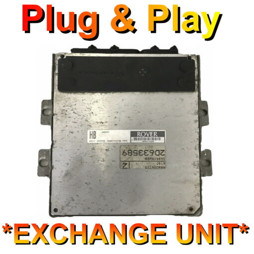 MG ZR  ROVER 25 1.4 ECU Motorola NNN100752 | A0047 | Plug+Play Exchange unit