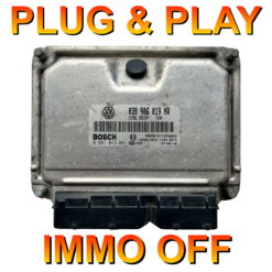 Skoda Fabia ECU Bosch  EDC15P+ | 0281013081 | 038906019NR | Plug+Play  Immo off 'Free running'