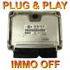 VW Golf MK4 1.9 tdi (ATD) ECU Bosch 0281011195 | 038906019KH | EDC15P | *Plug & Play* Immo off 'Free running'