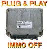 Skoda Felicia 1.3 ECU Siemens 047906030C | 5WP4208 | *Plug & Play* Immo off 'Free running'
