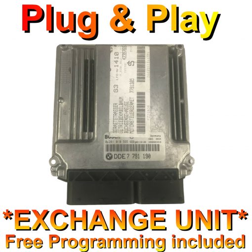 BMW ECU Bosch 0281010565 | DDE7792024 | *Plug & Play* Exchange unit (Free Programming BY POST)
