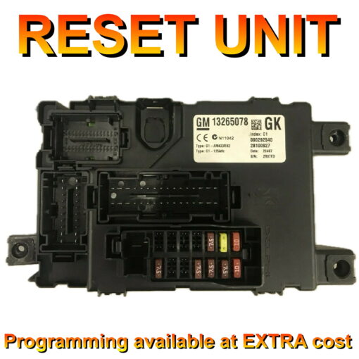 Vauxhall Opel Corsa D BCM / Body Control Module Delphi 13265078 | GK | *Tech2 Reset* Programming available - BY POST!
