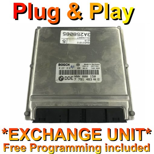Landrover ECU Bosch 0281010811 | DDE7791483 | NNN000150 | *Plug & Play* Exchange unit (Free Programming BY POST)