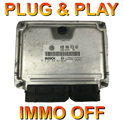 Skoda Fabia 1.9tdi SDi (ASY) ECU Bosch 0281010963 | 038906012GG | EDC15VM+ | *Plug & Play* Immo off 'Free running'