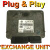 Skoda Fabia 1.4 AUB ECU Magneti Marelli 036906034BK | IAW4LV.C | Plug+Play Exchange unit