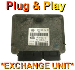 Skoda Fabia 1.4 AUB ECU Magneti Marelli 036906034BK | IAW4LV.C | Plug+Play Exchange unit