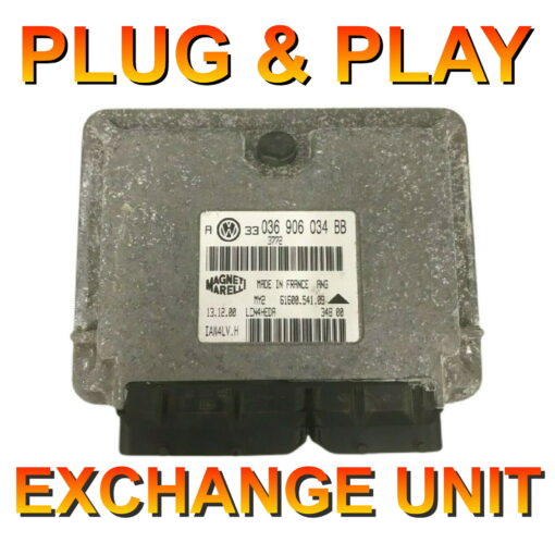 Volkswagen 1.6 ECU Magneti Marelli IAW4LV.H | 036906034BB | Plug+Play Exchange unit