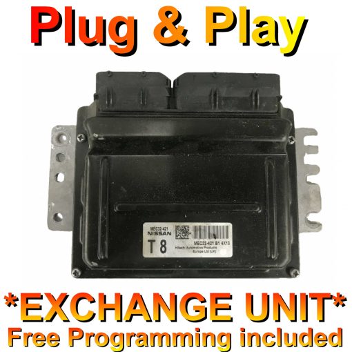 Nissan ECU Hitachi MEC32-421 | B1 T8 | *Plug & Play* Exchange unit (Free Programming BY POST)