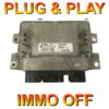 Renault Clio 1.2 ECU Siemens S120200105 A | 8200510536 | 8200522357 | SIM32 | Plug+Play Immo Off