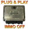 VW Polo 1.0 AUC ECU Bosch 0261207184 | 030906032CE | ME7.5.10 | *Plug & Play* Immo off 'Free running'
