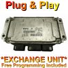 Citroen Xsara 1.6 8v ECU Bosch 0261207318 | 9653492580 / 51 | M7.4.4 | *Plug & Play* Exchange Unit
