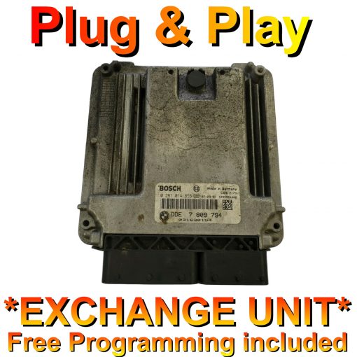 BMW ECU Bosch 0281014856 | DDE7809794 | *Plug & Play* Exchange unit (Free Programming BY POST)