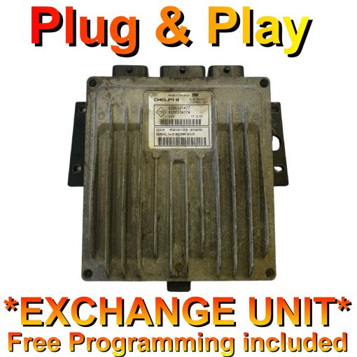 Renault 1.5 DCI ECU Delphi 8200331477 | 8200374174 DDCR | *Plug & Play* Exchange unit (Free Programming BY POST)