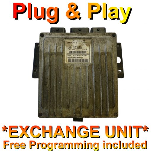 Renault 1.5 DCI ECU Delphi 8200331477 | 8200469335 DDCR | *Plug & Play* Exchange unit (Free Programming BY POST)