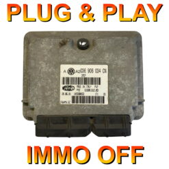 VW Golf MK4 1.6 ECU IAW4MV.GC | Magneti Marelli 036906034CN | Plug+Play Immo off 'Free running'