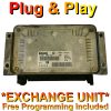 Citroen Peugeot ECU Bosch 0261206216 | 9632693980 / 04 | MP7.2 | *Plug & Play* Exchange unit (Free Programming BY POST)