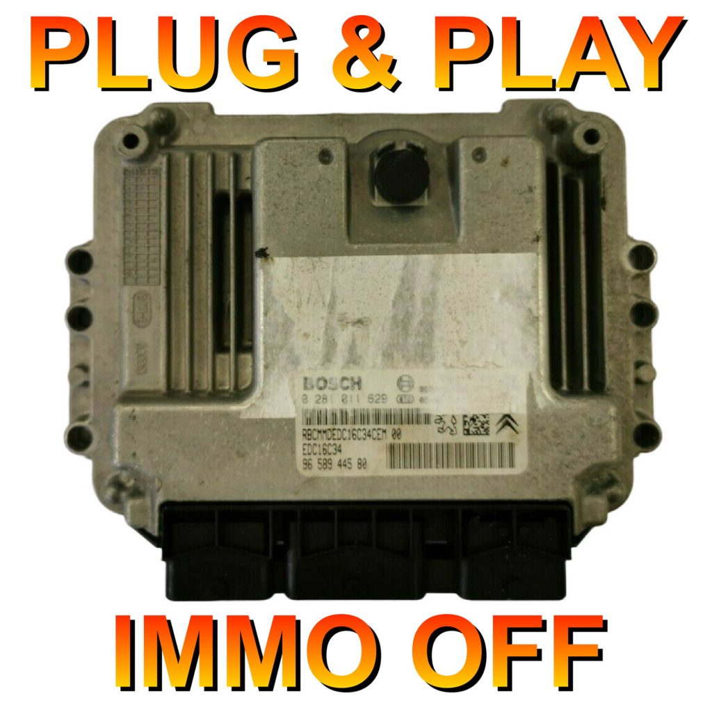 Citroen, Peugeot Julie PSA Bosch EDC16C3 Immo Off