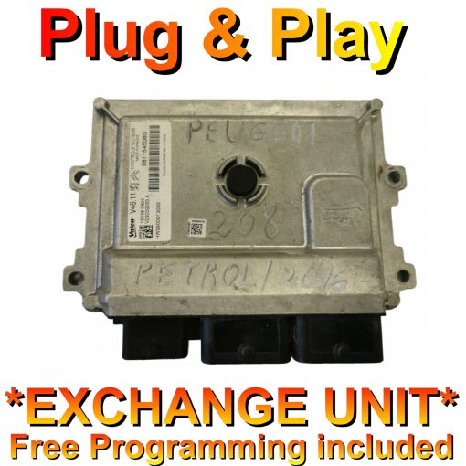 Citroen Peugeot ECU Valeo 9811545080 | HW9800913080 | V46.11 | *Plug & Play* Exchange unit (Free Programming BY POST)
