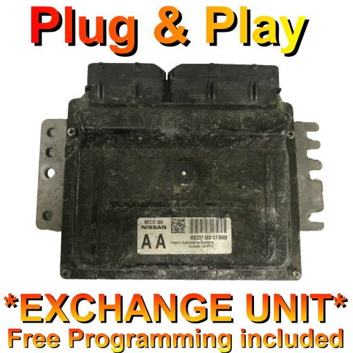 Nissan Micra K12 1.2 ECU Hitachi MEC37-300 | AA-C1 | *Plug & Play* Exchange unit (Free Programming BY POST)