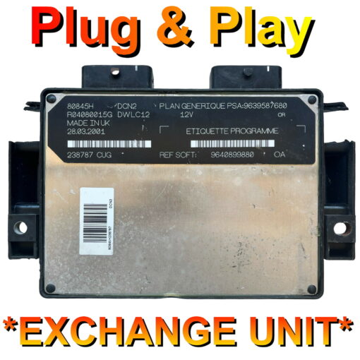 Peugeot ECU Lucas 9639587680 | 9640899880 | Plug+Play Exchange unit