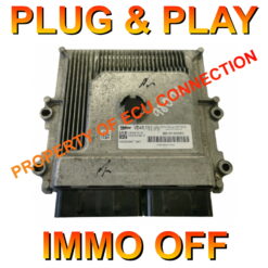 Citroen Peugeot ECU Valeo 9818160080 | HW9806671980 | VD46.1 | Immo Off By Emulator