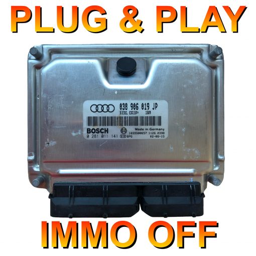 Audi A4 ECU Bosch 0281011141 | 038906019JP | EDC15P+ | *Plug & Play* Immo off 'Free running'
