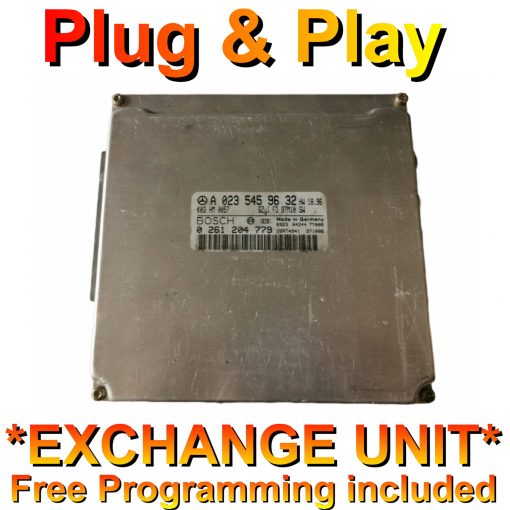 Mercedes E-Class ECU Bosch 0261204779 | A0235459632 | HW18.96 | *Plug & Play* Exchange unit (Free Programming BY POST)