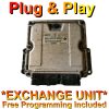 Chrysler ECU Bosch 0281010814 | P04727664AD | EDC15C5 | *Plug & Play* Exchange unit (Free Programming BY POST)