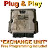 Chrysler ECU Bosch 0281011064 | P04727665AB | EDC15C5 | *Plug & Play* Exchange unit (Free Programming BY POST)