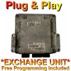 Citroen Peugeot ECU Bosch 0281011516 | 9653184580 / 18 | EDC15C2 | *Plug & Play* Exchange unit (Free Programming BY POST)