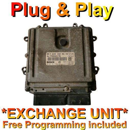 Smart ForFour ECU Bosch 0281011840 | A6391500579 | *Plug & Play* Exchange unit (Free Programming BY POST!)