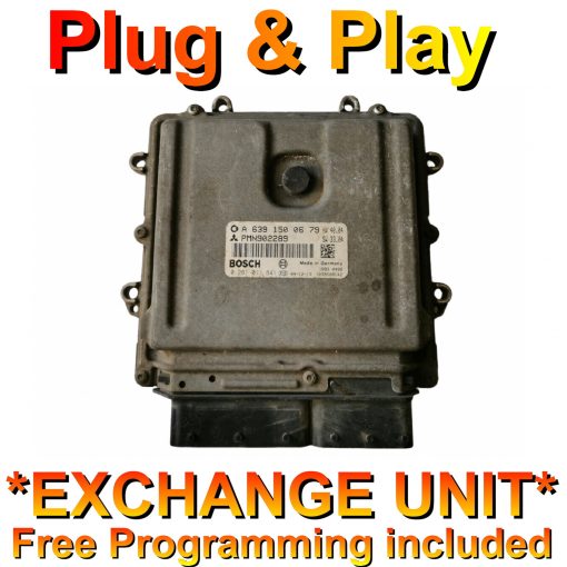Mitsubishi Smart ForFour ECU Bosch 0281011841 | A6391500679 | *Plug & Play* Exchange unit (Free Programming BY POST)