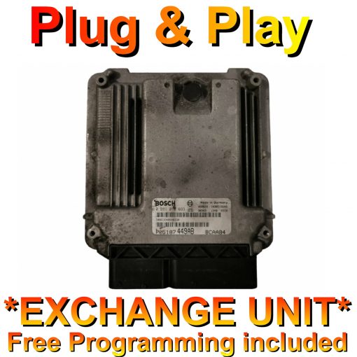 Dodge Caliber ECU Bosch 0281013693 | P05187449AB | *Plug & Play* Exchange unit (Free Programming BY POST)