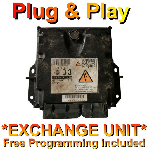 Nissan Navara ECU Denso 23710 EC07D | D3 | MB275800 675 | *Plug & Play* Exchange unit (Free Programming BY POST)