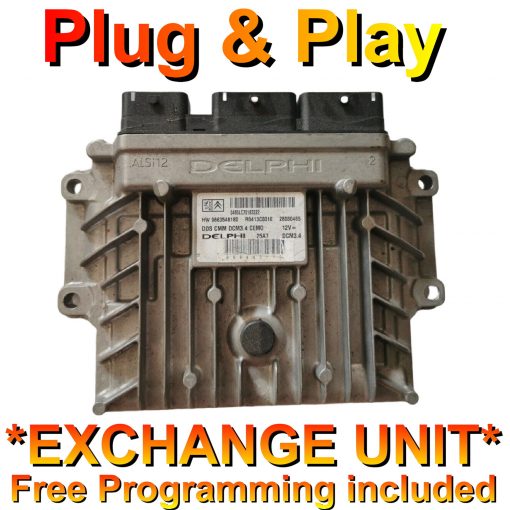 Peugeot 306 2.0 HDi ECU Delphi 9663548180 | 9663611480 | 28080465 | DCM3.4 *Plug & Play* Exchange unit (Free Programming BY POST!)