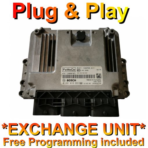 Ford ECU Bosch 0281018993 | BV21-12A650-ACC | EDC17 | *Plug & Play* Exchange unit (Free Programming BY POST)