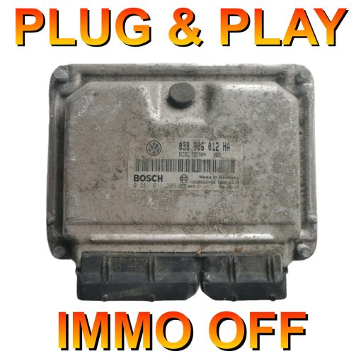 Skoda Octavia 1.9 TDI ECU Bosch 0281011309 | 038906012HA | EDC15VM+ | *Plug & Play* Immo off 'Free running'